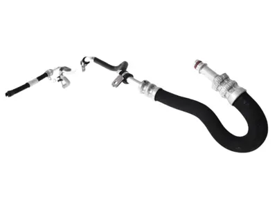 Return Line For Power Steering Oil Cooler, LHD. Porsche 970.1 Panamera 2009-13 - 97034723708, 97034723707